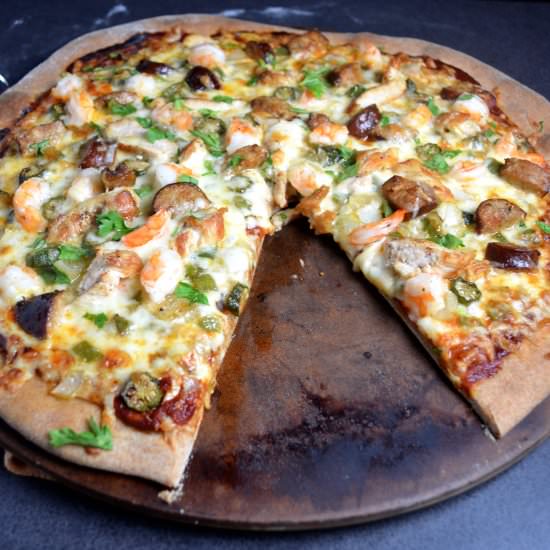 Gumbo Pizza