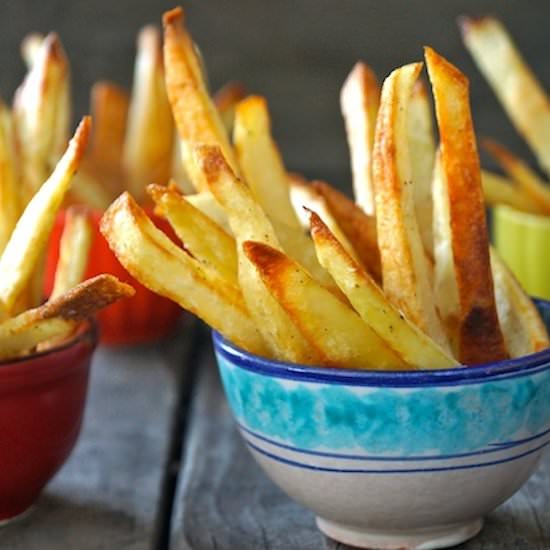 Oven-Roasted Crispy French Fires
