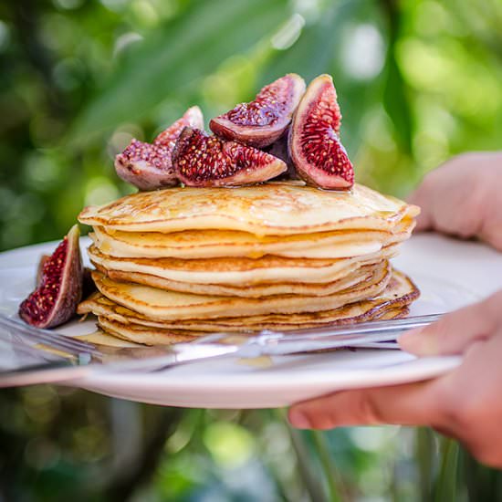 Ricotta and Lemon Pancakes