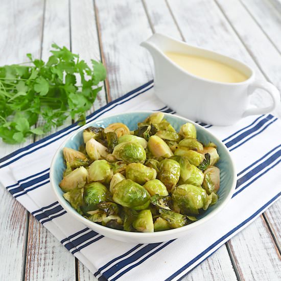 Buttered Brussels Sprouts