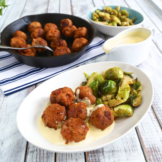 Spiced Chorizo Meatballs