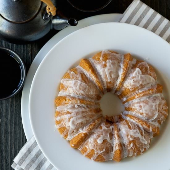 Almond Coconut Bundt Cake