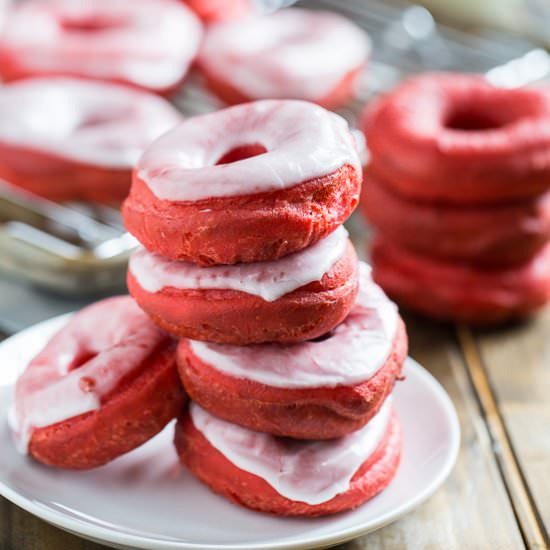 Red Velvet Donuts