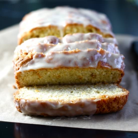 Glazed Orange Tahini Bread
