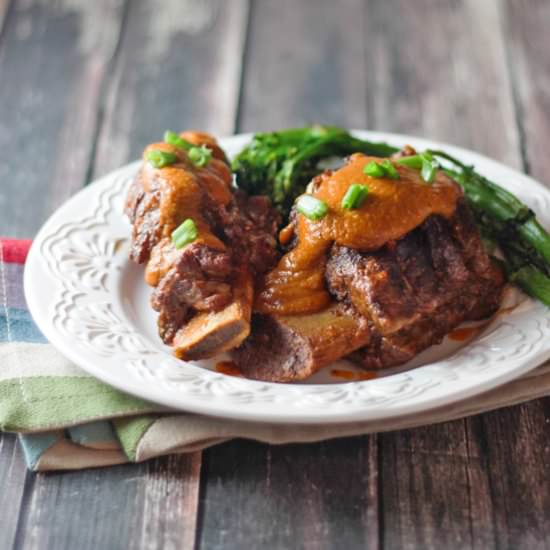 Bourbon Beef Short Ribs