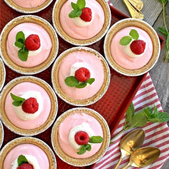 Raspberry Yogurt Tarts