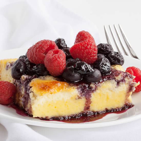 Berry Blintz Souffle