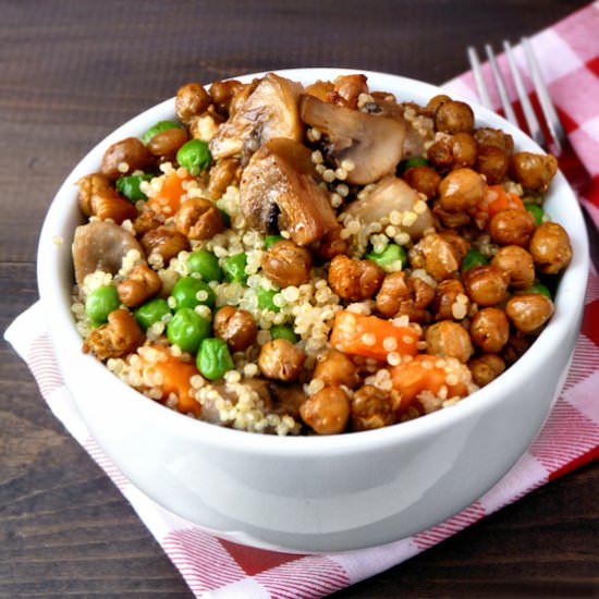 Quick and Easy Quinoa Bowl