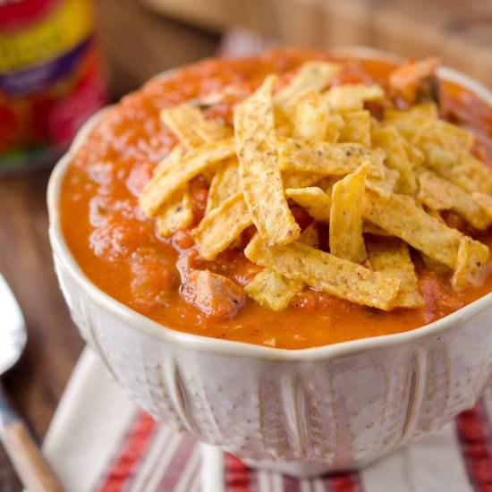 Chipotle Chicken Tomato Soup