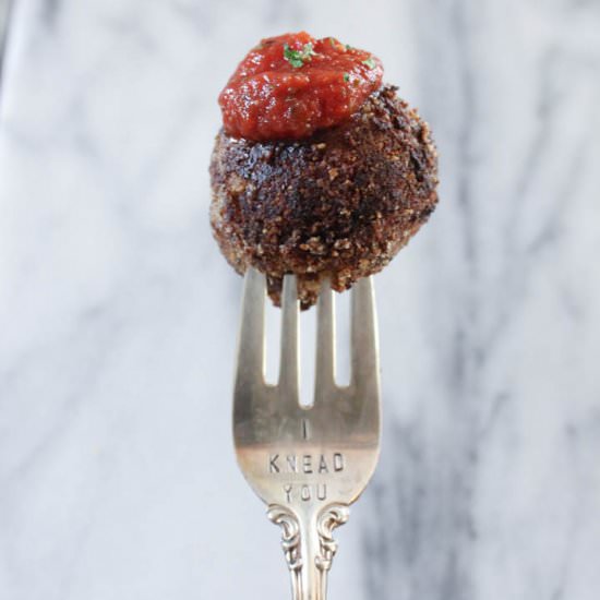Herbed Tempeh Meatballs.