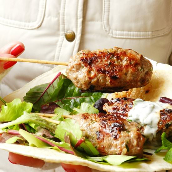 Grilled Keftas