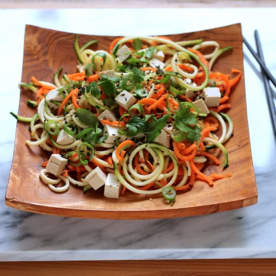 Asian Veggie Noodle Salad