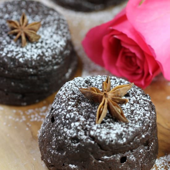 Five-Spice Flourless Chocolate Cake