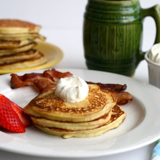 Lemon Ricotta Pancakes