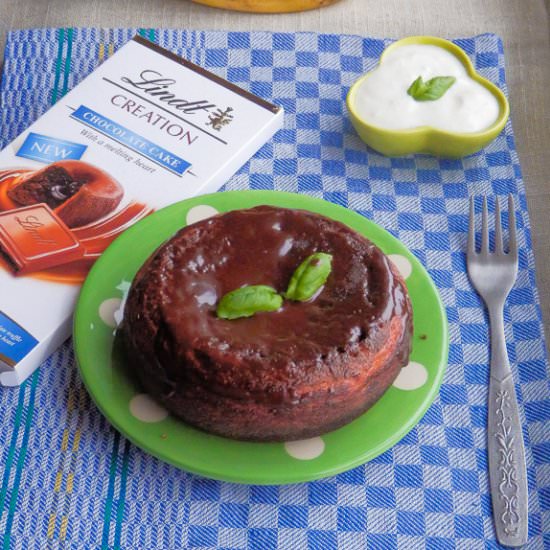 Chocolate Cake Omelette