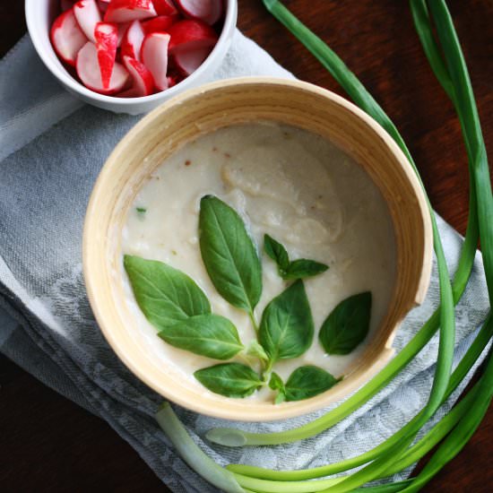 White Thai soup