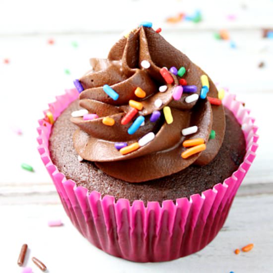 Chocolate Cupcakes with Frosting