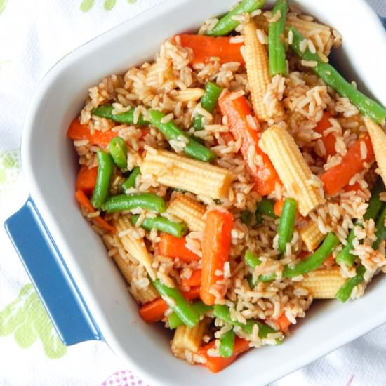 Basmati Vegetable Medley