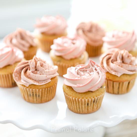 Chocolate Chip Mini Cupcakes
