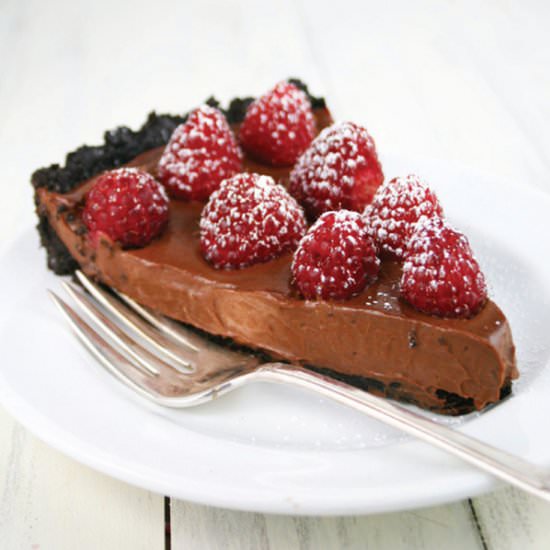 Chocolate Raspberry GlutenFree Tart