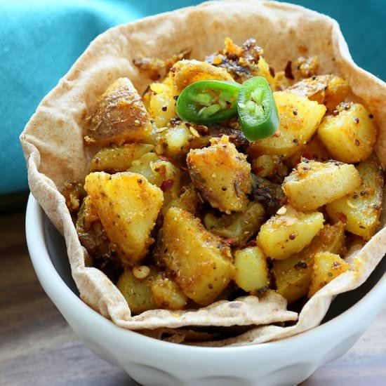 Crunchy Spicy Potatoes