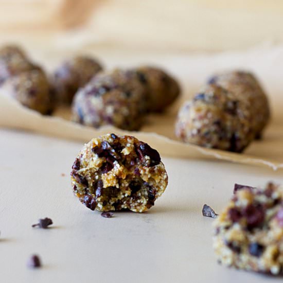 Cookie Dough Bliss Balls
