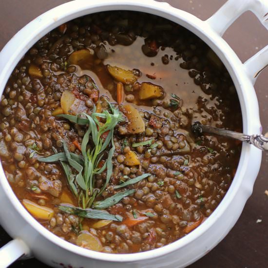 French Lentil Soup