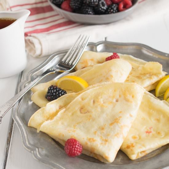 Pancakes for Shrove Tuesday