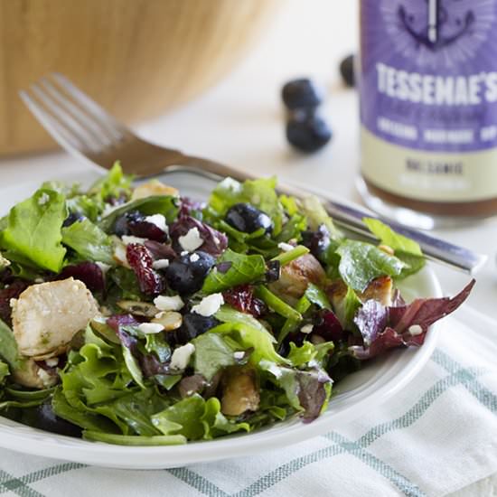 Berry Balsamic Chopped Salad