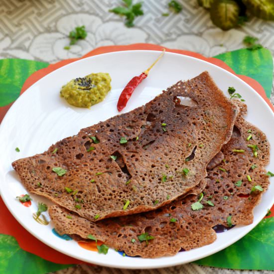 Instant Finger Millet Dosa