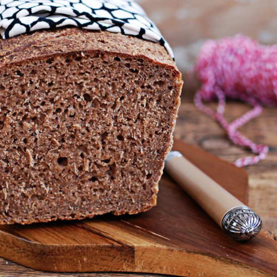 Wholemeal rye bread