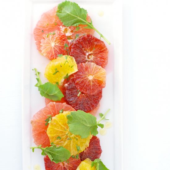 Citrus Salad with Baby Kale