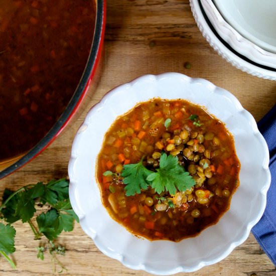 Vegan Lentil Soup