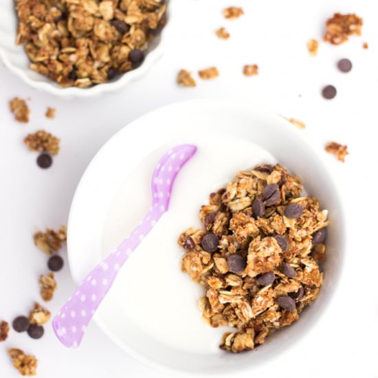 Oatmeal Cookie Quinoa Granola