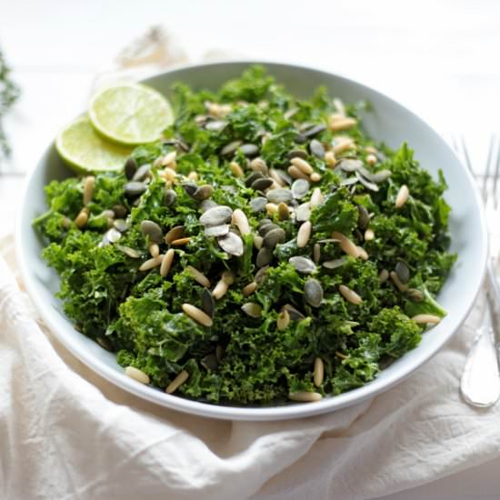 Kale Salad with Citrus Dressing