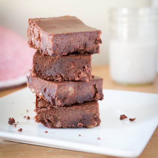 Flourless Black Bean Brownies