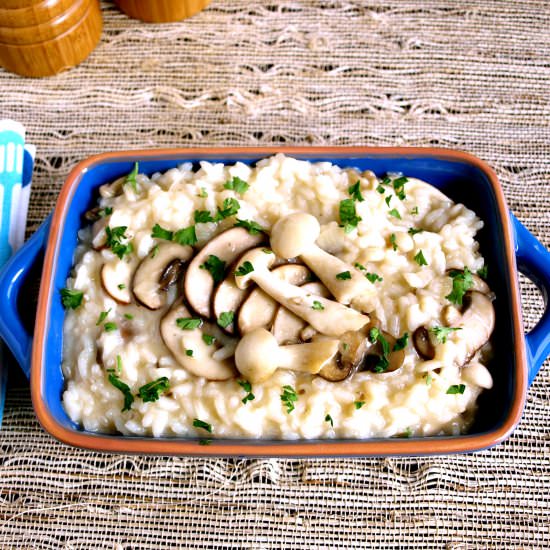 Parmesan And Mushroom Risotto