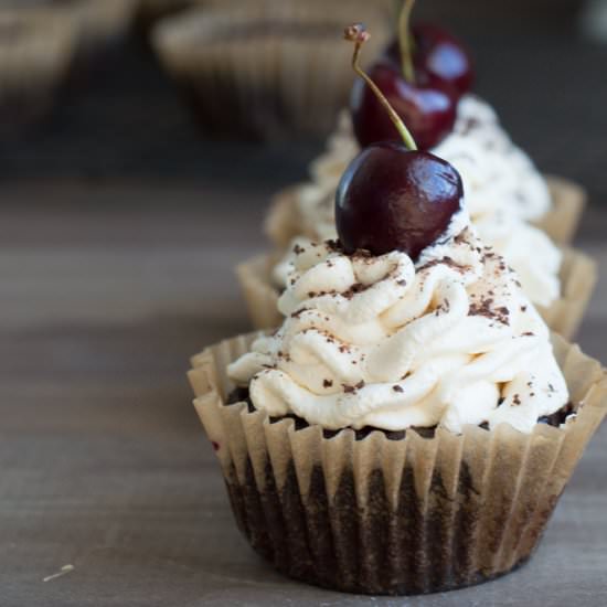 Black Forest Cupcakes