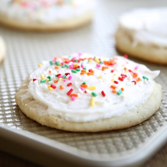 Melt in Your Mouth Sugar Cookies