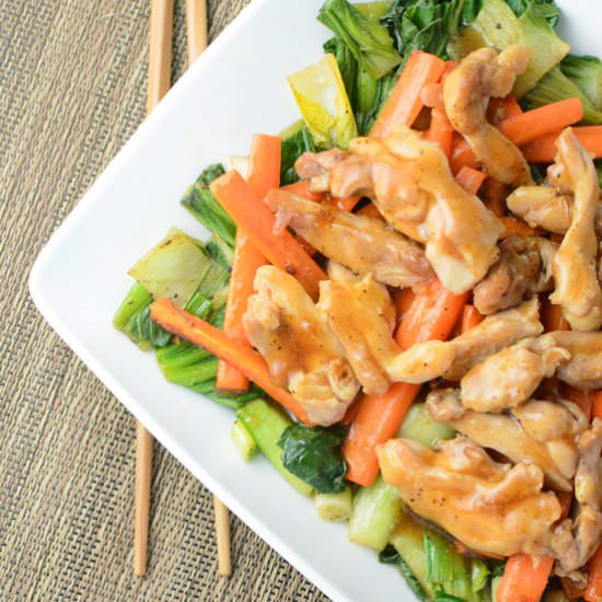 Ginger Pepper Chicken