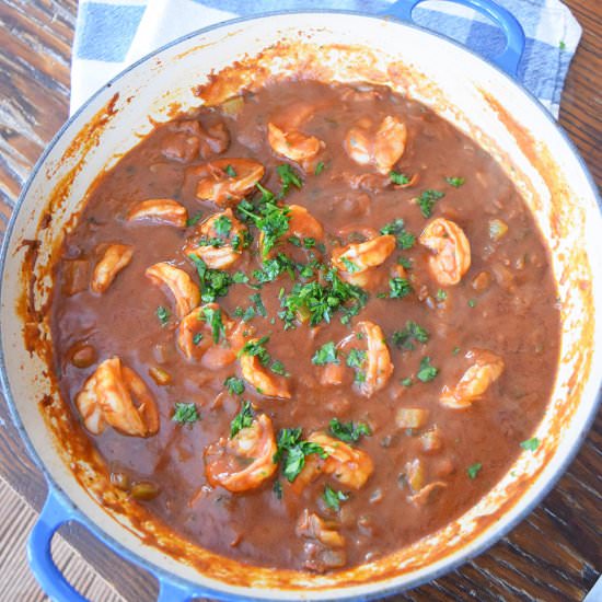 Shrimp and Bacon Gumbo