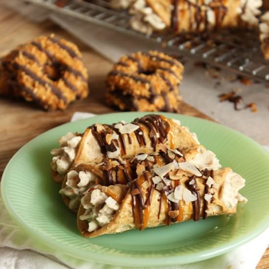 10-Minute Samoa Cannoli