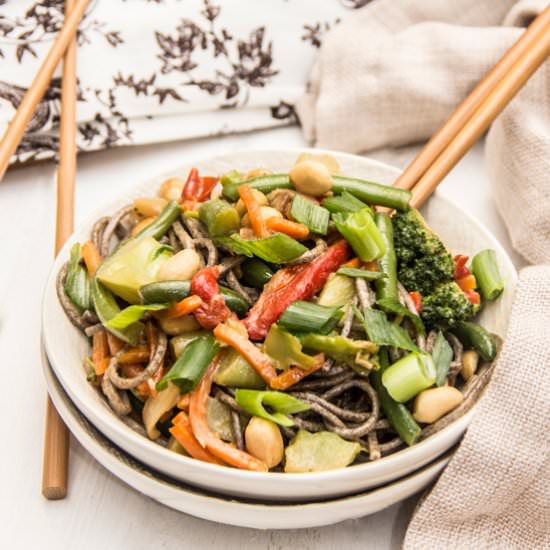 Soba Noodle Stir Fry