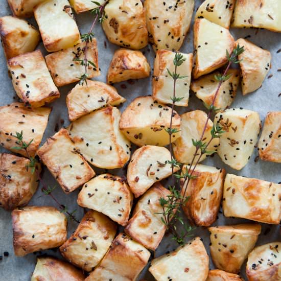 Roasted potatoes