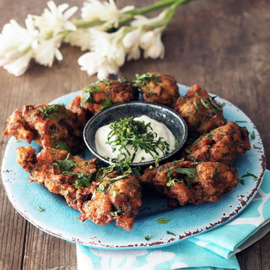 Fried Green Tomato Fritters