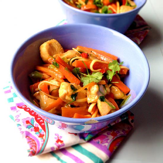 Stir-fried Ginger Chicken