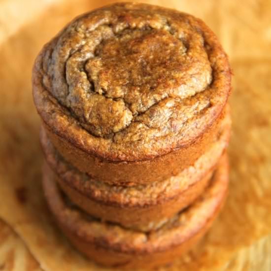 Vegan Flourless Banana Muffins