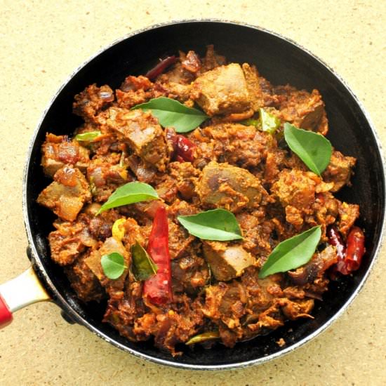 Goat Liver Fry