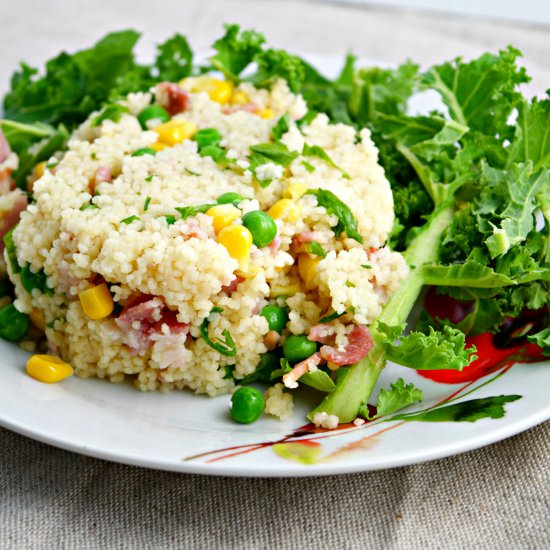 Kale & Bacon Couscous