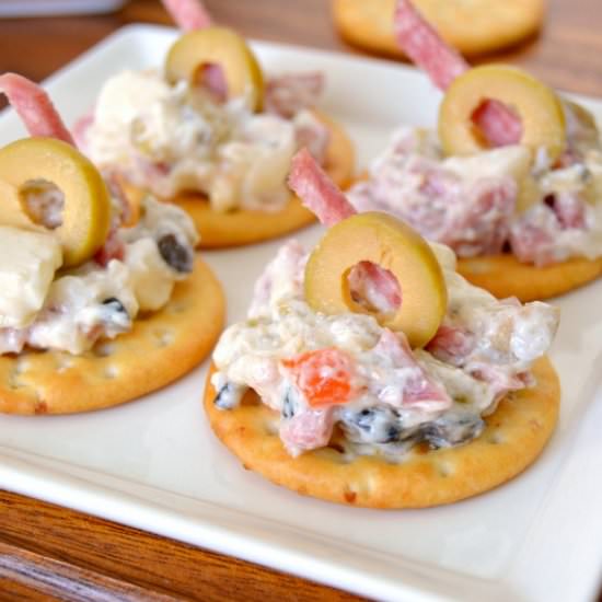 Muffuletta Olive Dip